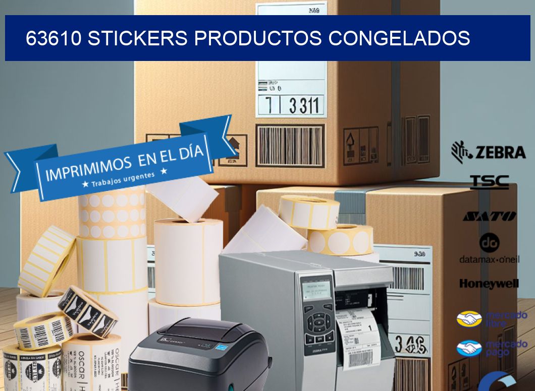 63610 stickers productos congelados
