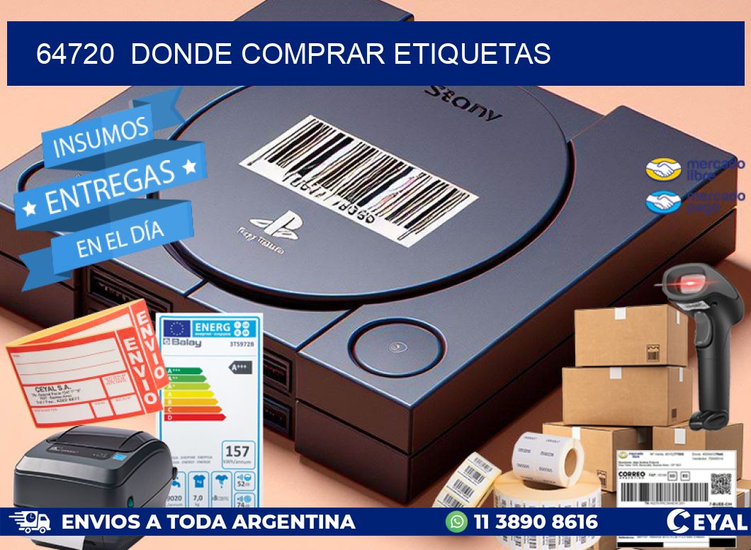 64720  donde comprar etiquetas