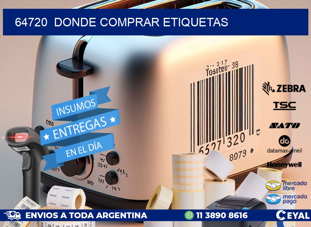 64720  donde comprar etiquetas