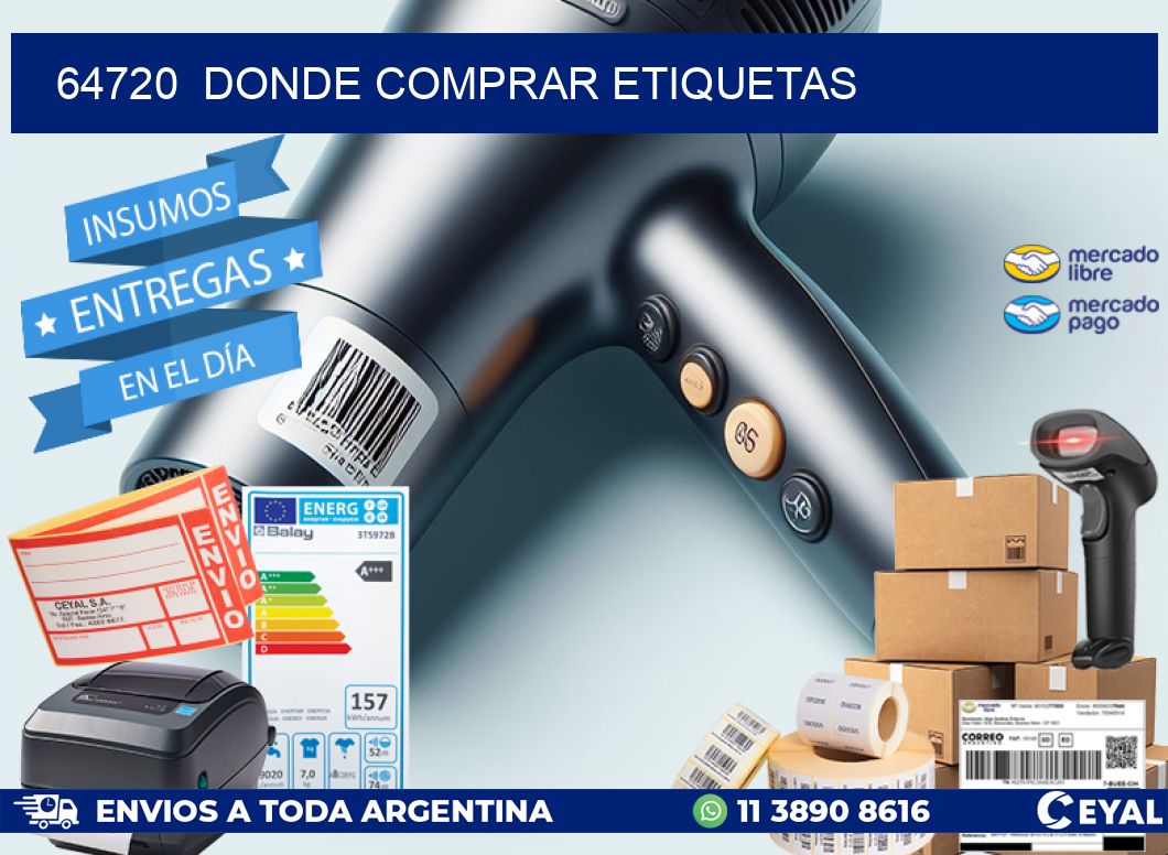 64720  donde comprar etiquetas