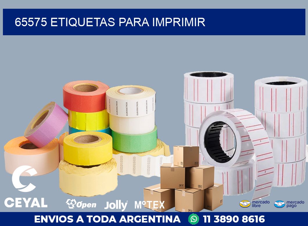 65575 ETIQUETAS PARA IMPRIMIR