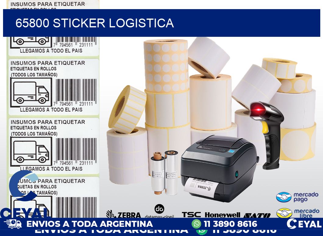 65800 STICKER LOGISTICA