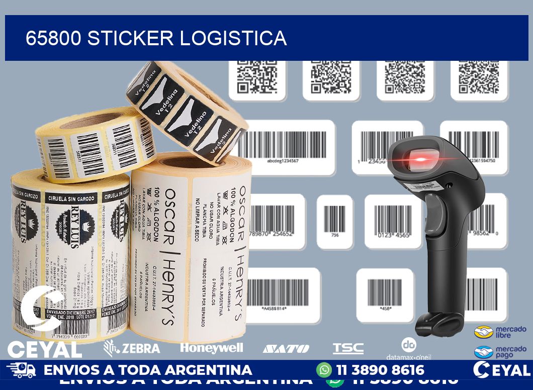 65800 STICKER LOGISTICA