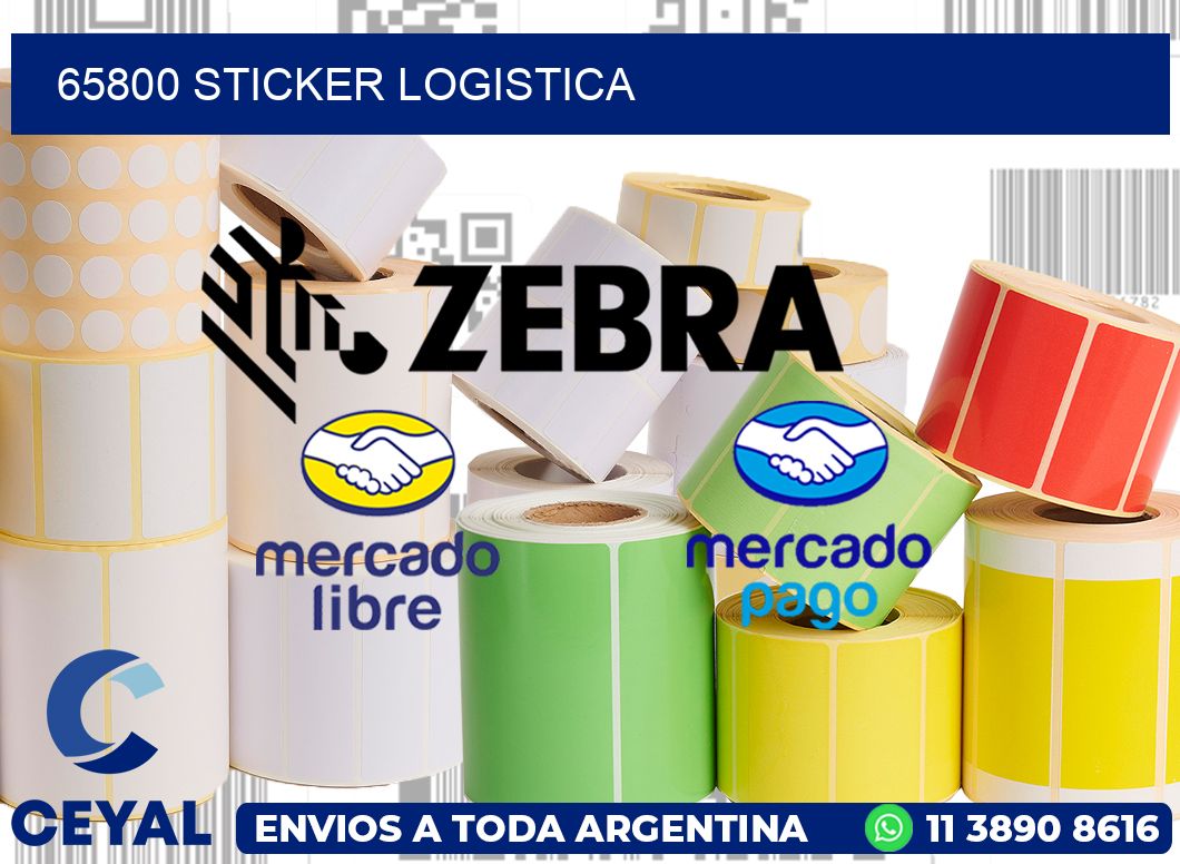 65800 STICKER LOGISTICA