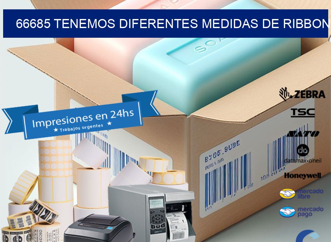 66685 TENEMOS DIFERENTES MEDIDAS DE RIBBON