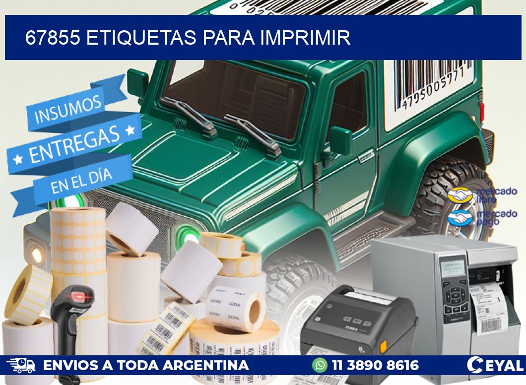 67855 etiquetas para imprimir