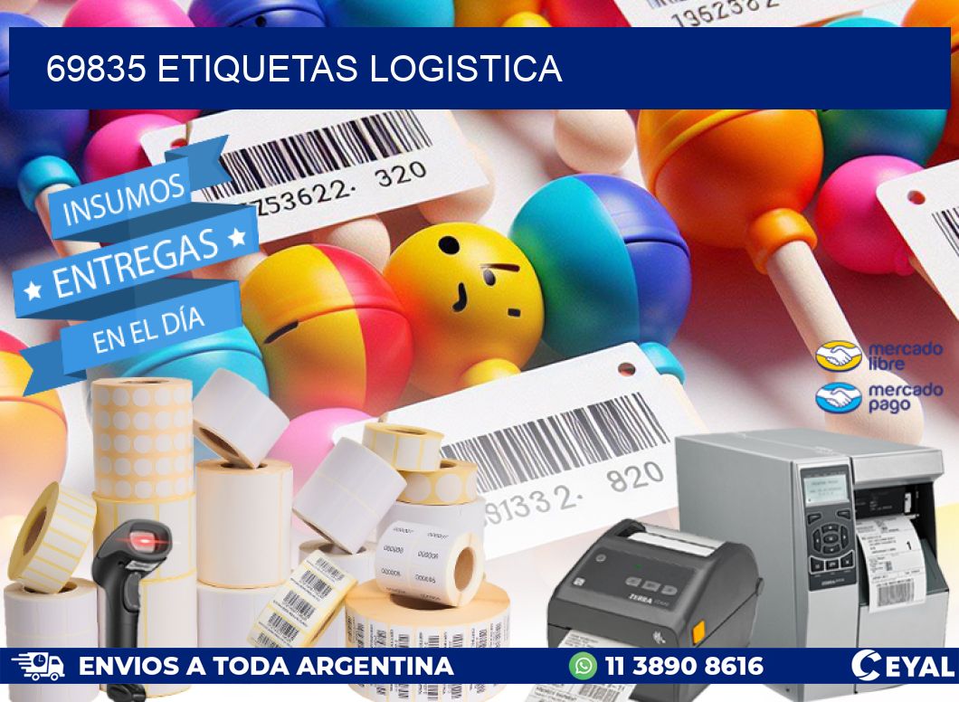 69835 etiquetas logistica