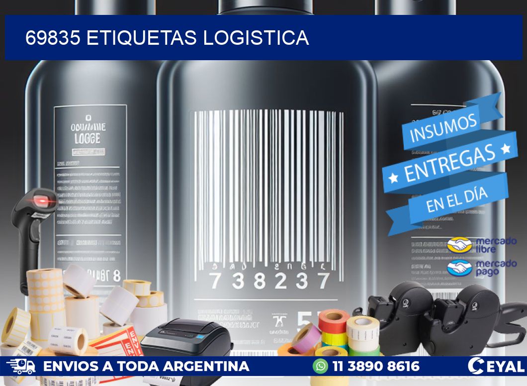 69835 etiquetas logistica