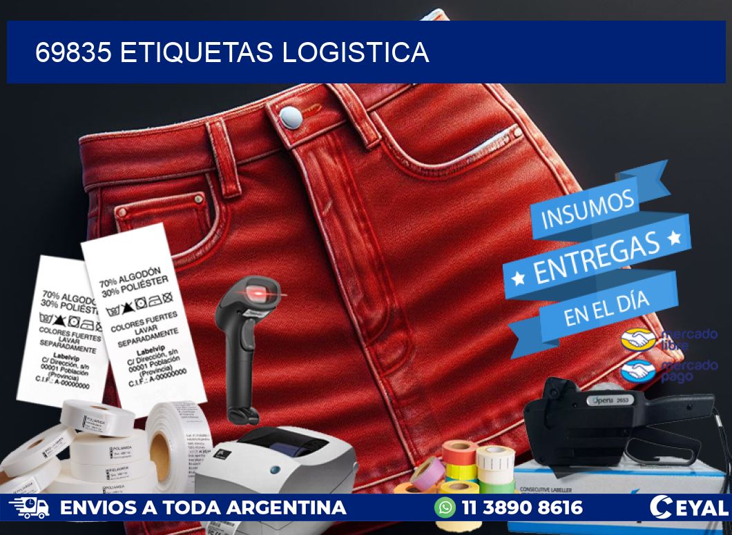 69835 etiquetas logistica