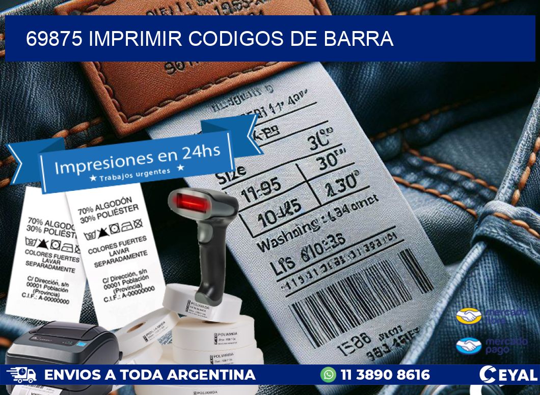 69875 imprimir codigos de barra