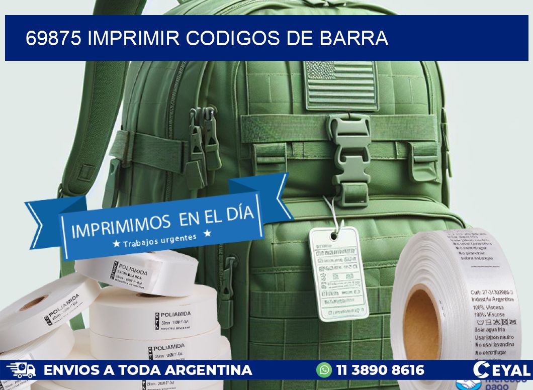 69875 imprimir codigos de barra