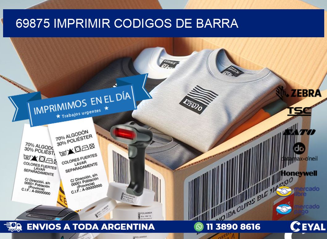 69875 imprimir codigos de barra