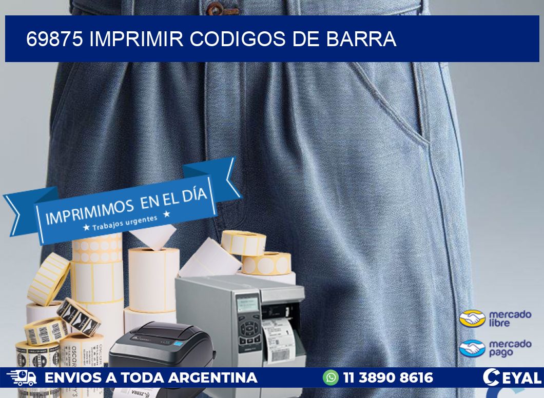 69875 imprimir codigos de barra