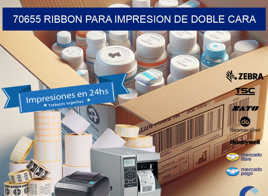 70655 RIBBON PARA IMPRESION DE DOBLE CARA