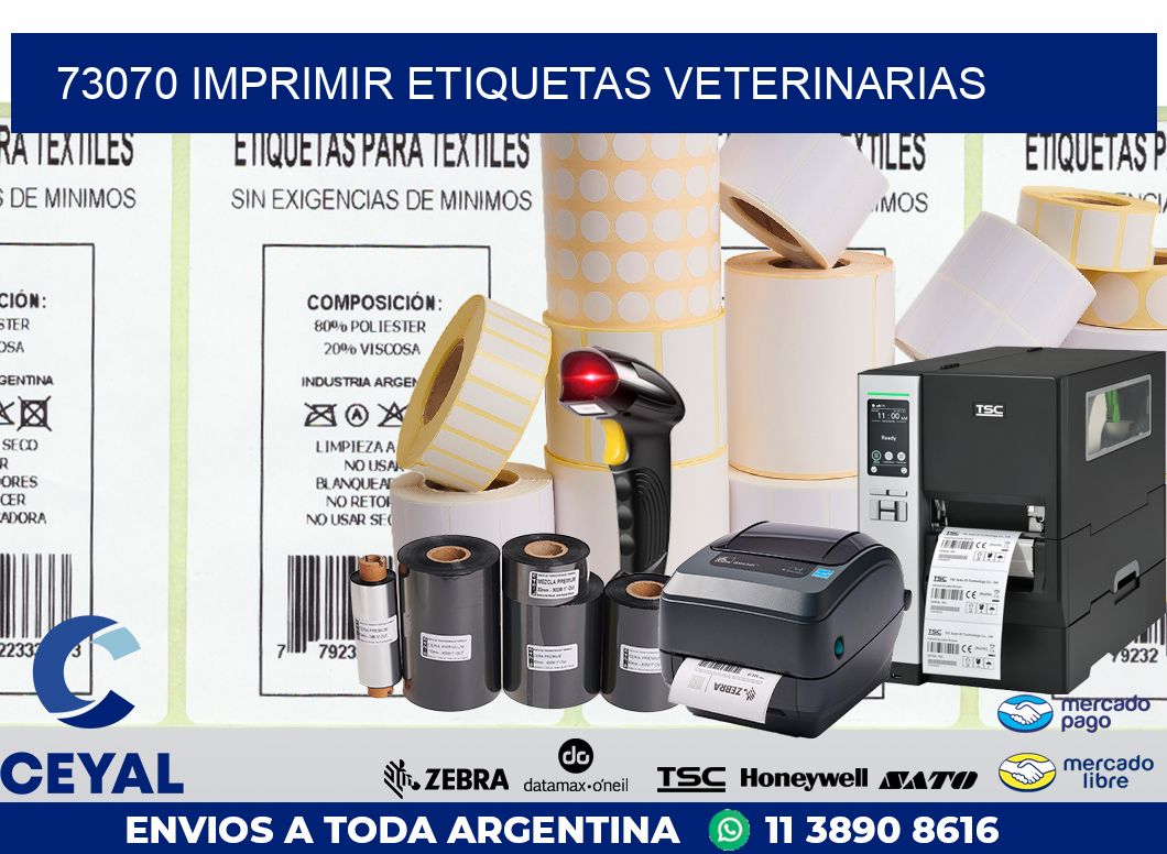 73070 IMPRIMIR ETIQUETAS VETERINARIAS