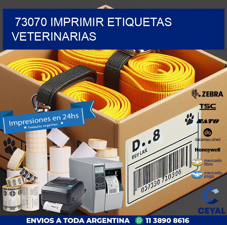 73070 IMPRIMIR ETIQUETAS VETERINARIAS