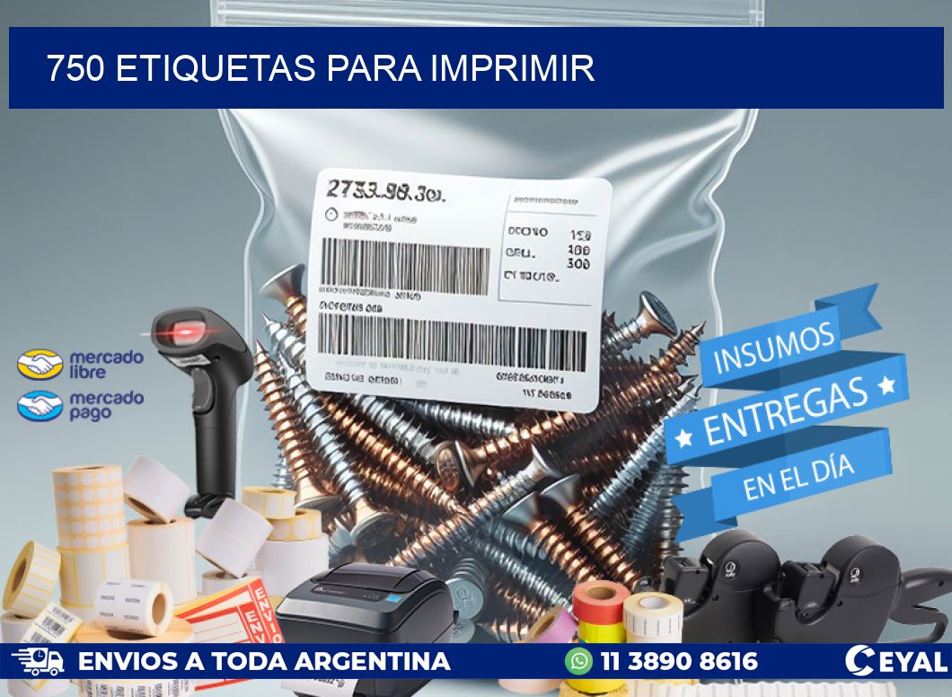 750 ETIQUETAS PARA IMPRIMIR