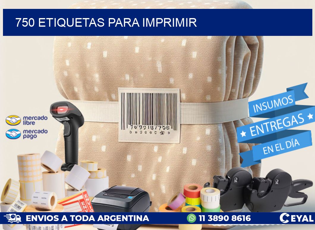 750 ETIQUETAS PARA IMPRIMIR