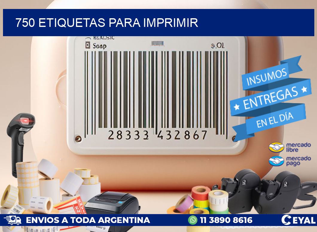 750 ETIQUETAS PARA IMPRIMIR