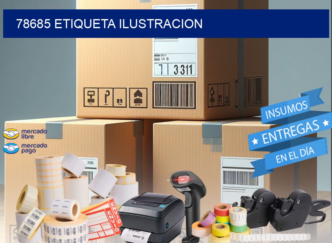 78685 etiqueta ilustracion