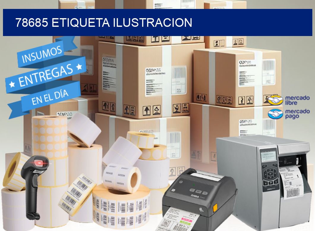 78685 etiqueta ilustracion