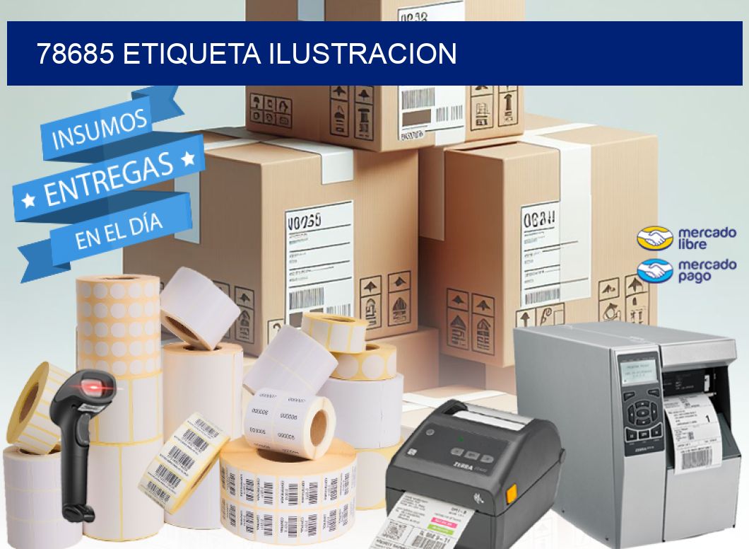 78685 etiqueta ilustracion