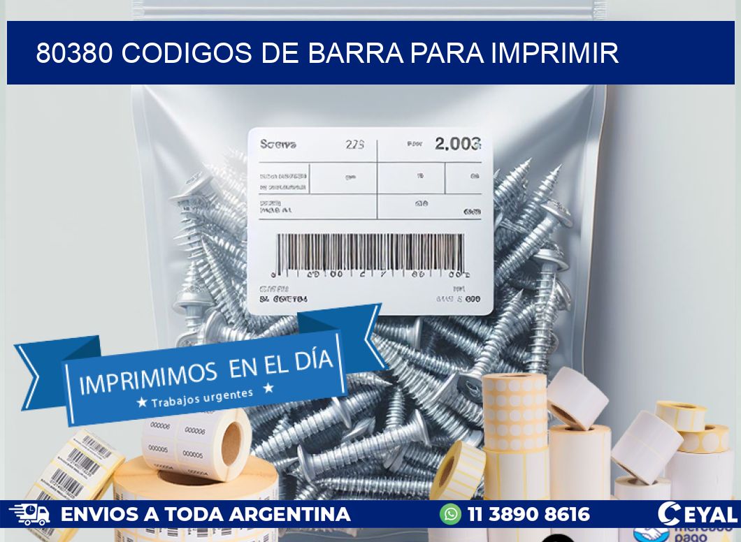 80380 codigos de barra para imprimir