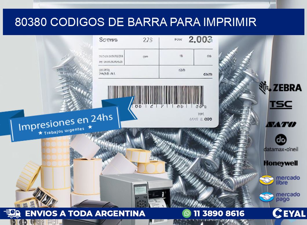 80380 codigos de barra para imprimir