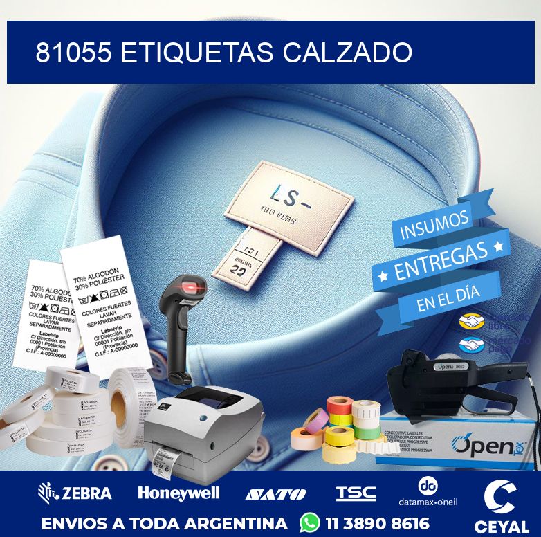 81055 ETIQUETAS CALZADO