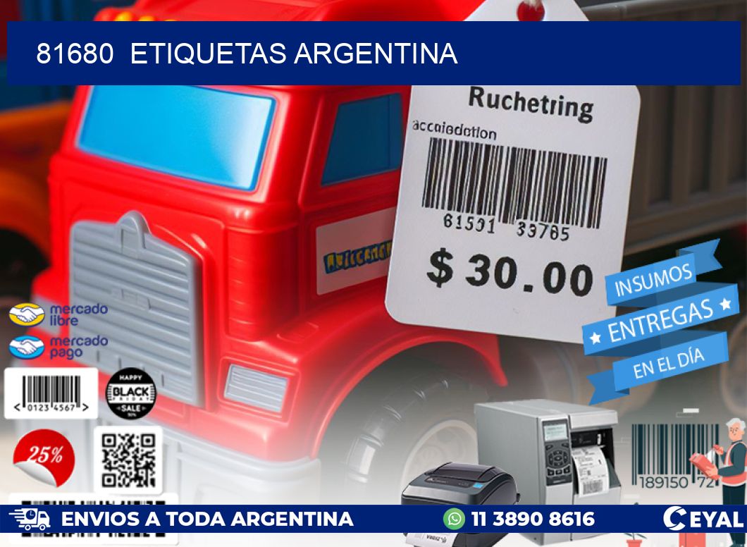 81680 etiquetas argentina
