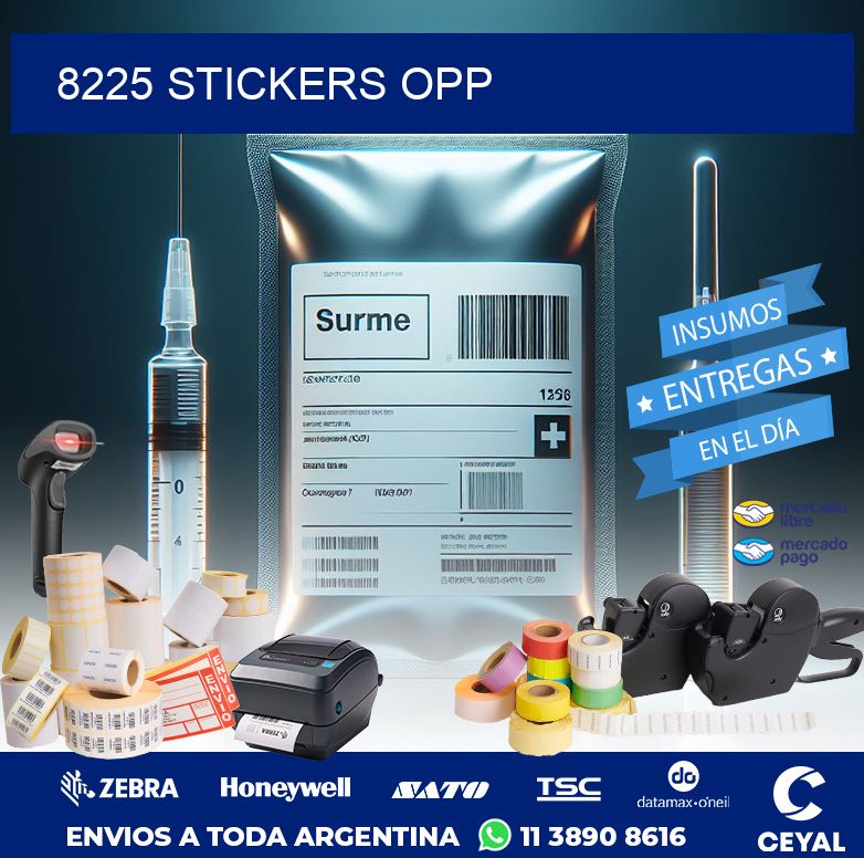 8225 STICKERS OPP