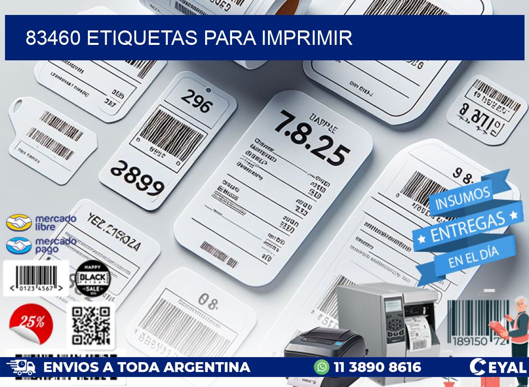 83460 etiquetas para imprimir