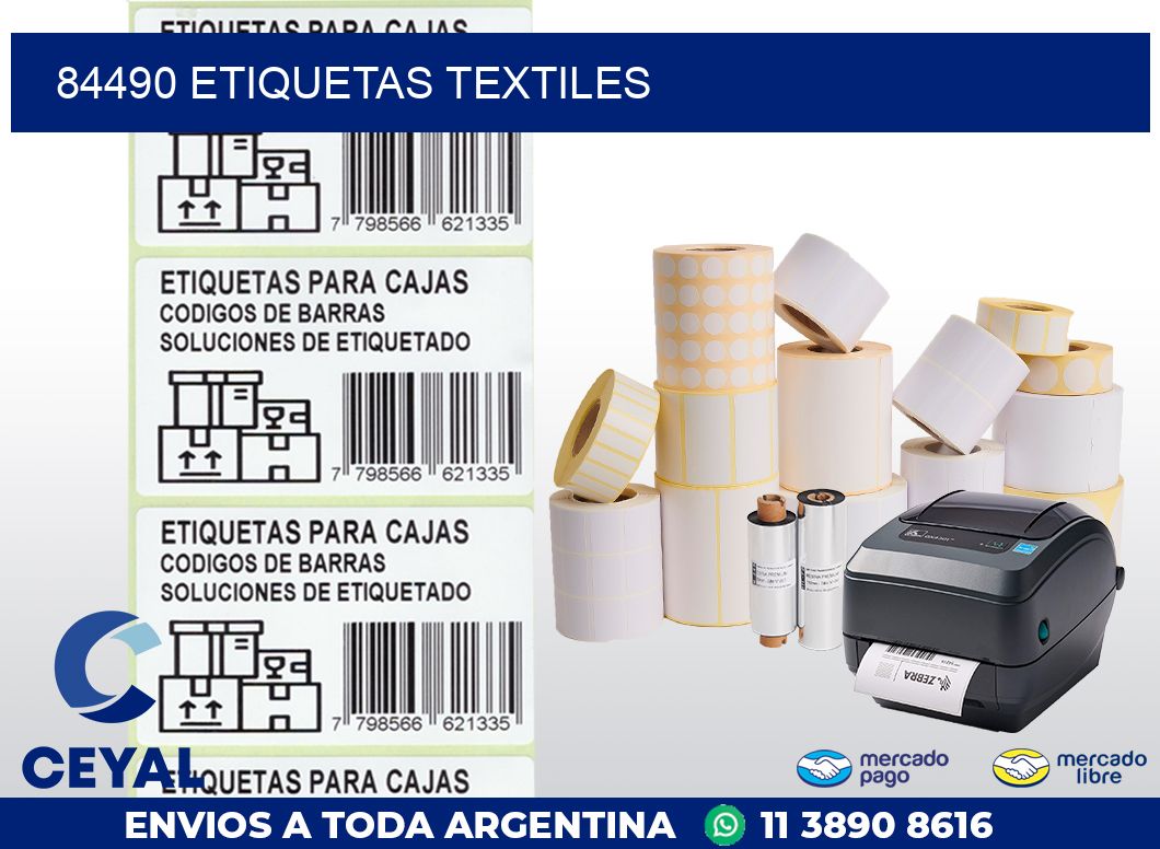 84490 ETIQUETAS TEXTILES