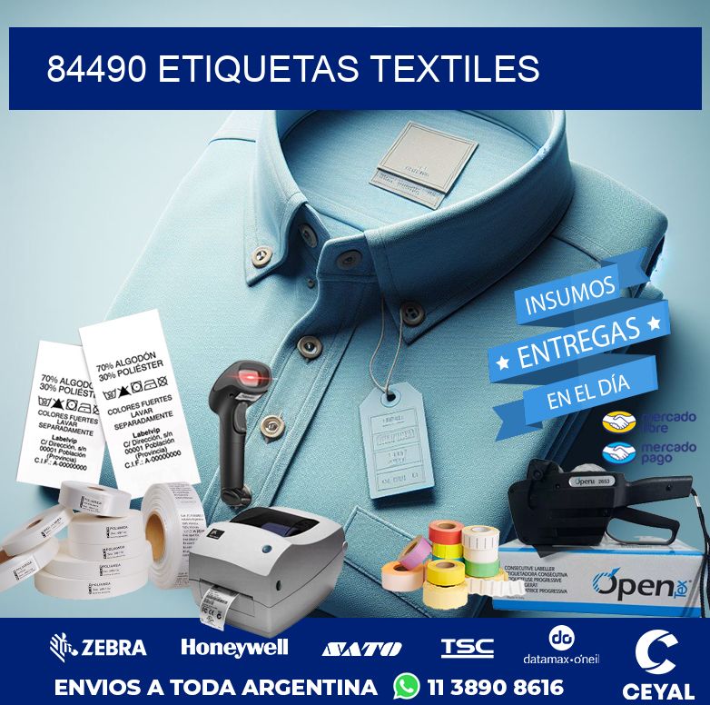 84490 ETIQUETAS TEXTILES