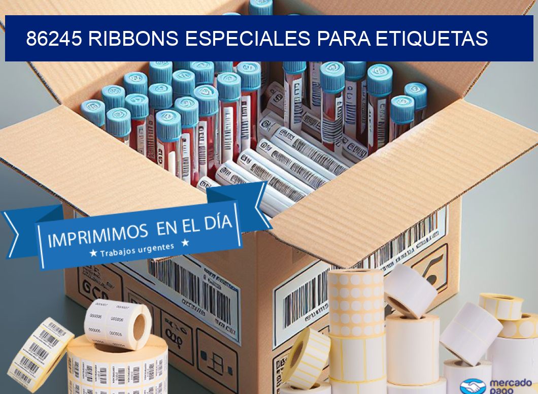 86245 RIBBONS ESPECIALES PARA ETIQUETAS