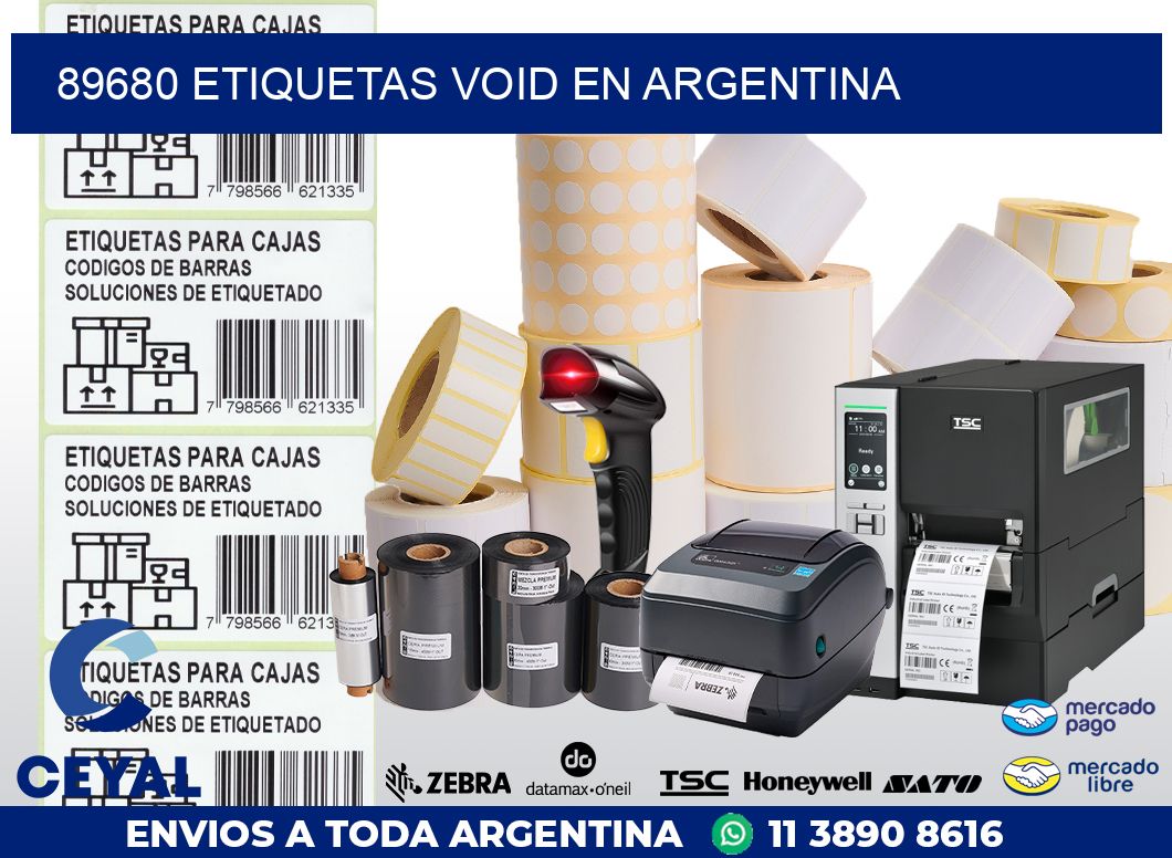 89680 ETIQUETAS VOID EN ARGENTINA