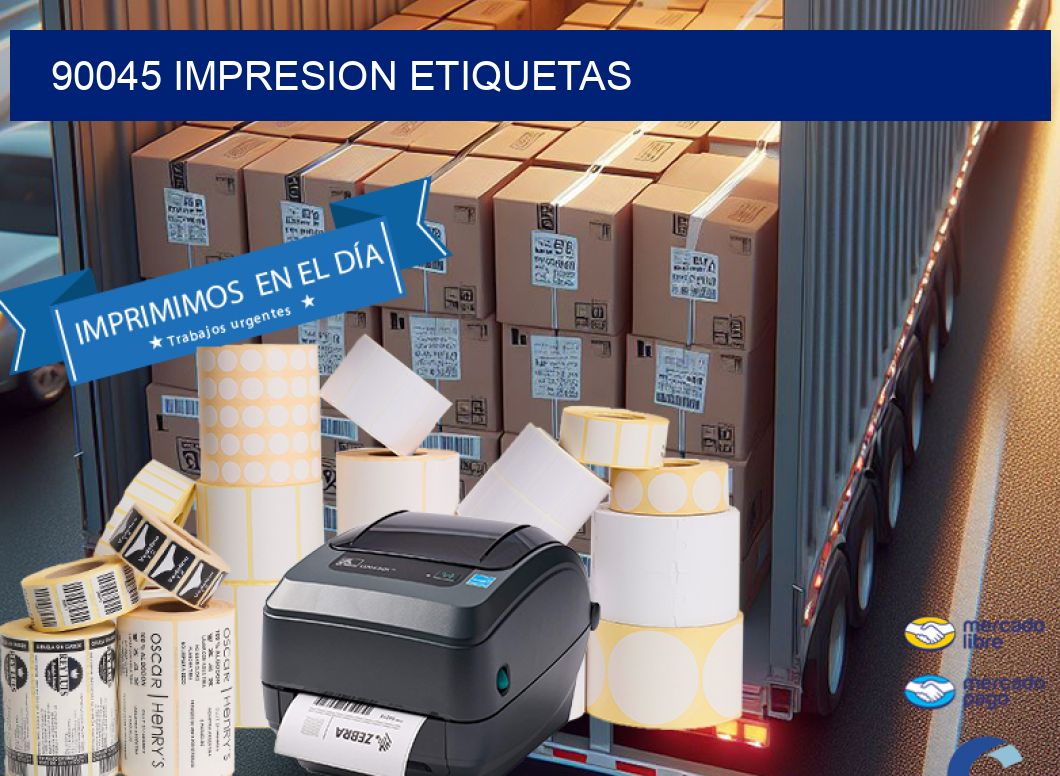 90045 IMPRESION ETIQUETAS
