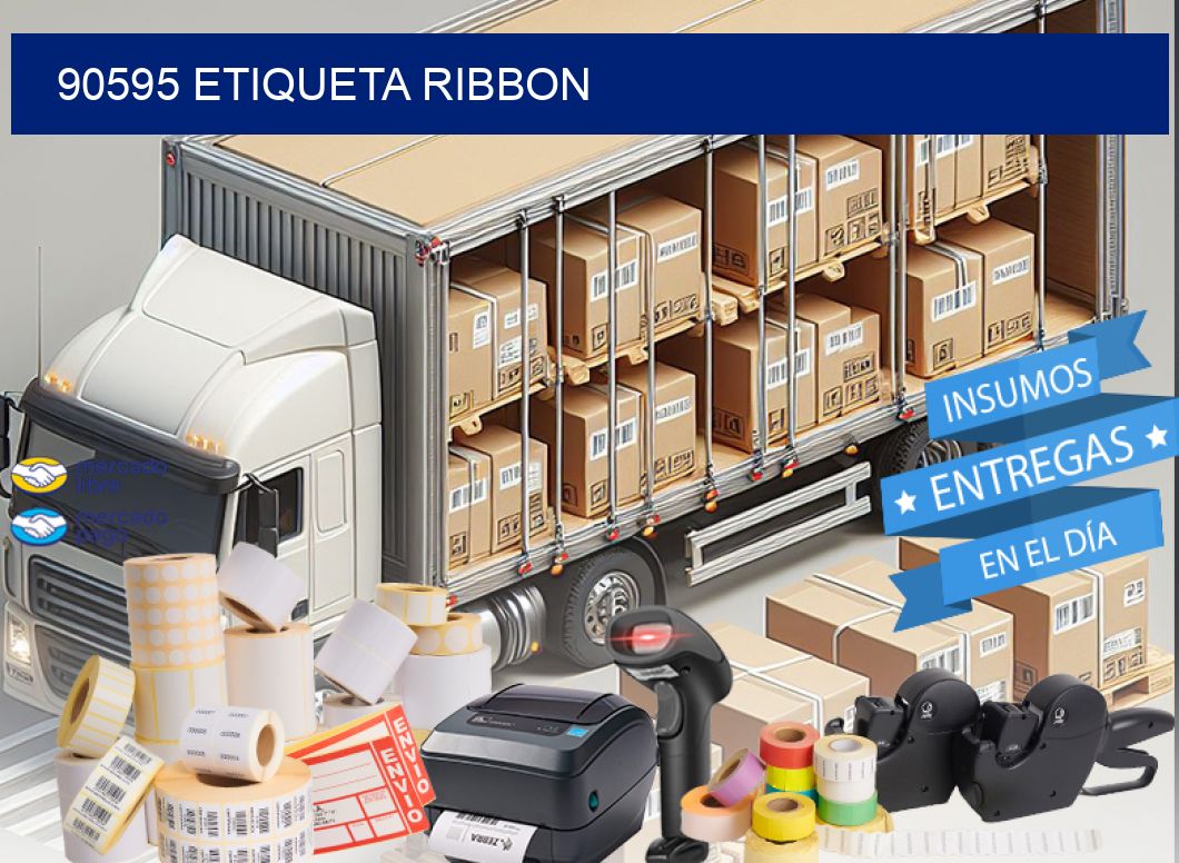 90595 etiqueta ribbon