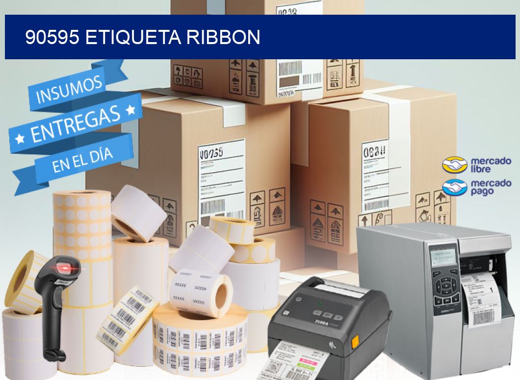 90595 etiqueta ribbon