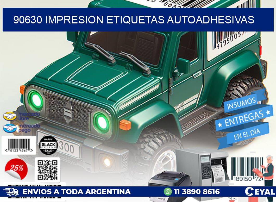 90630 impresion etiquetas autoadhesivas