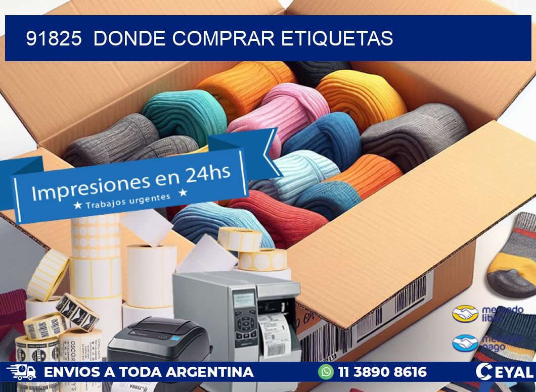 91825 donde comprar etiquetas