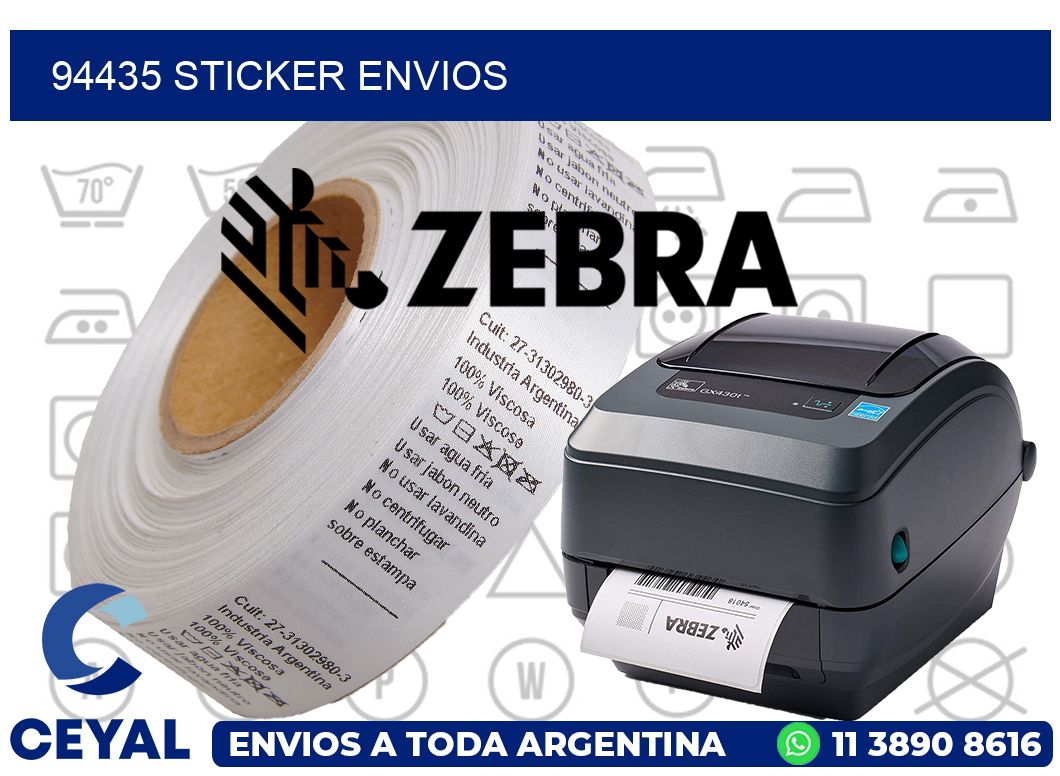 94435 STICKER ENVIOS