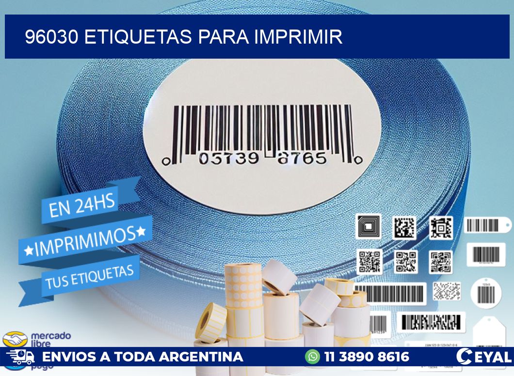 96030 ETIQUETAS PARA IMPRIMIR