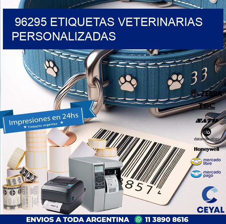 96295 ETIQUETAS VETERINARIAS PERSONALIZADAS