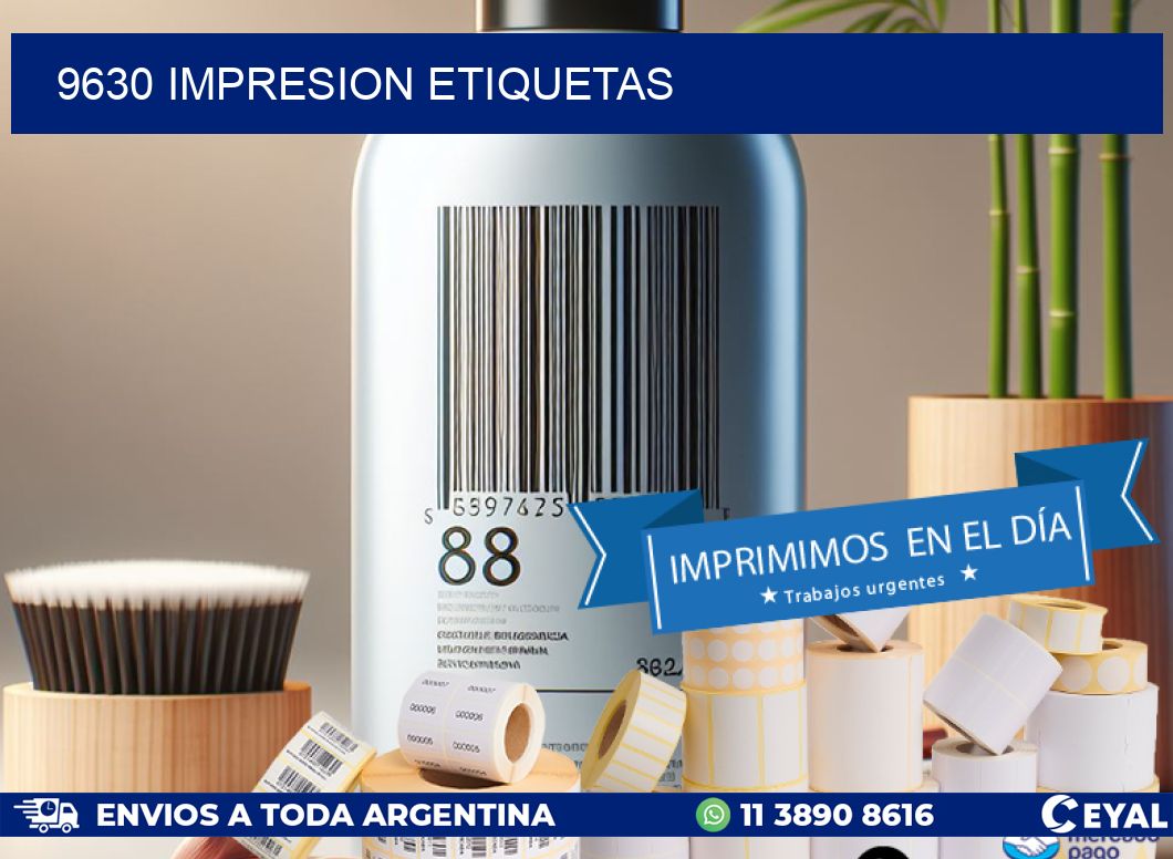 9630 impresion etiquetas