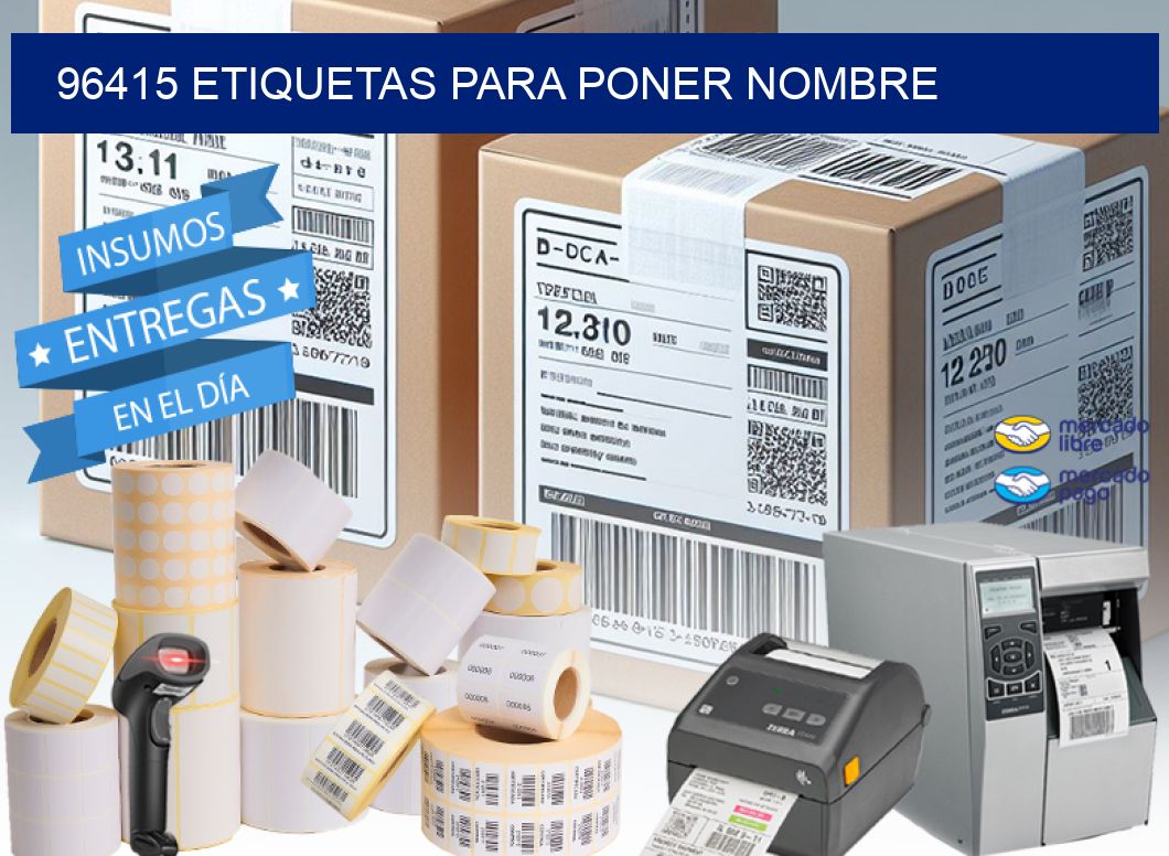 96415 ETIQUETAS PARA PONER NOMBRE