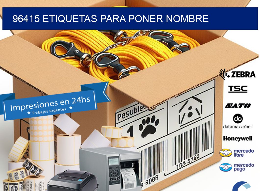 96415 ETIQUETAS PARA PONER NOMBRE