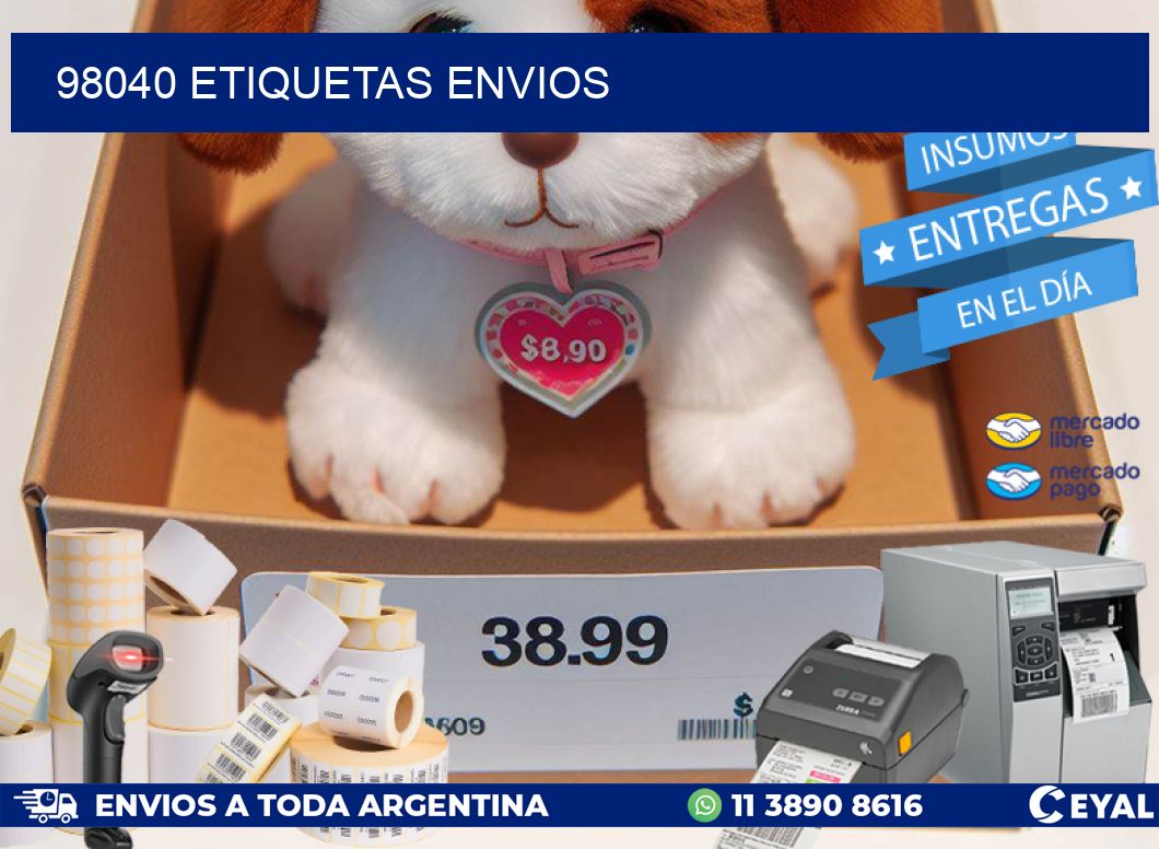 98040 Etiquetas envios