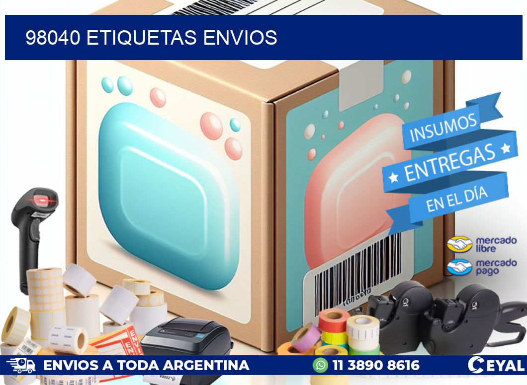 98040 Etiquetas envios