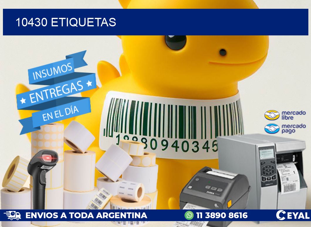 10430 ETIQUETAS